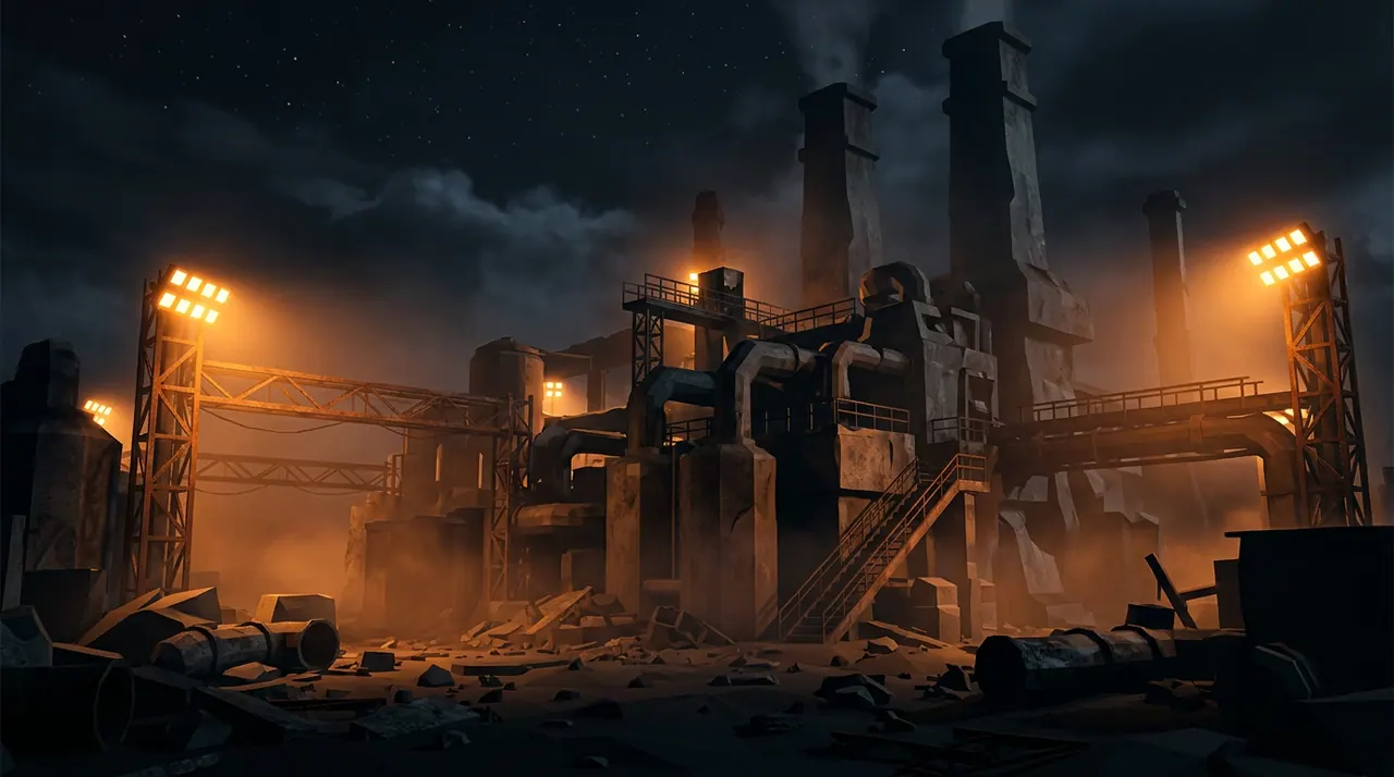 Industrial facility — Hazmat Hazard world-building