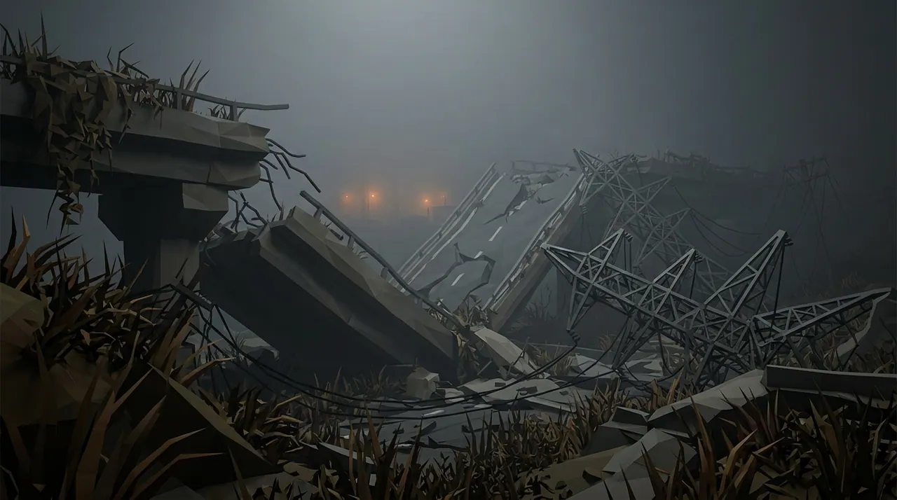 Abandoned infrastructure — Hazmat Hazard world-building