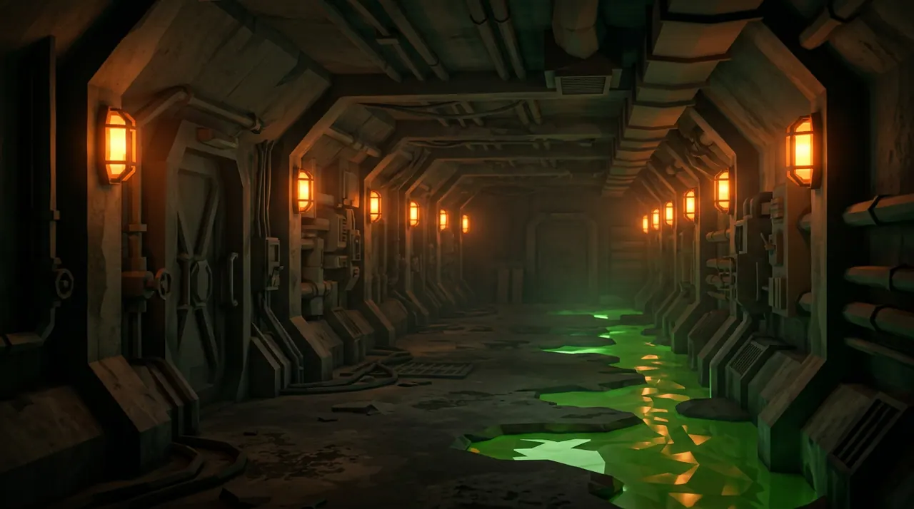 Underground facility — Hazmat Hazard world-building